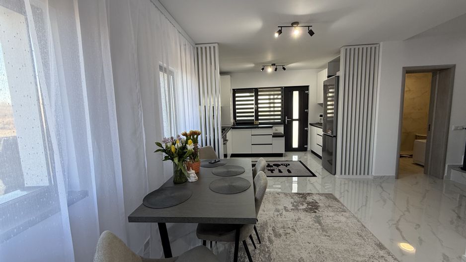 Vilă nouă 155 mp cu terasă acoperită și curte 448 mp Bănești Prahova - Poză 8