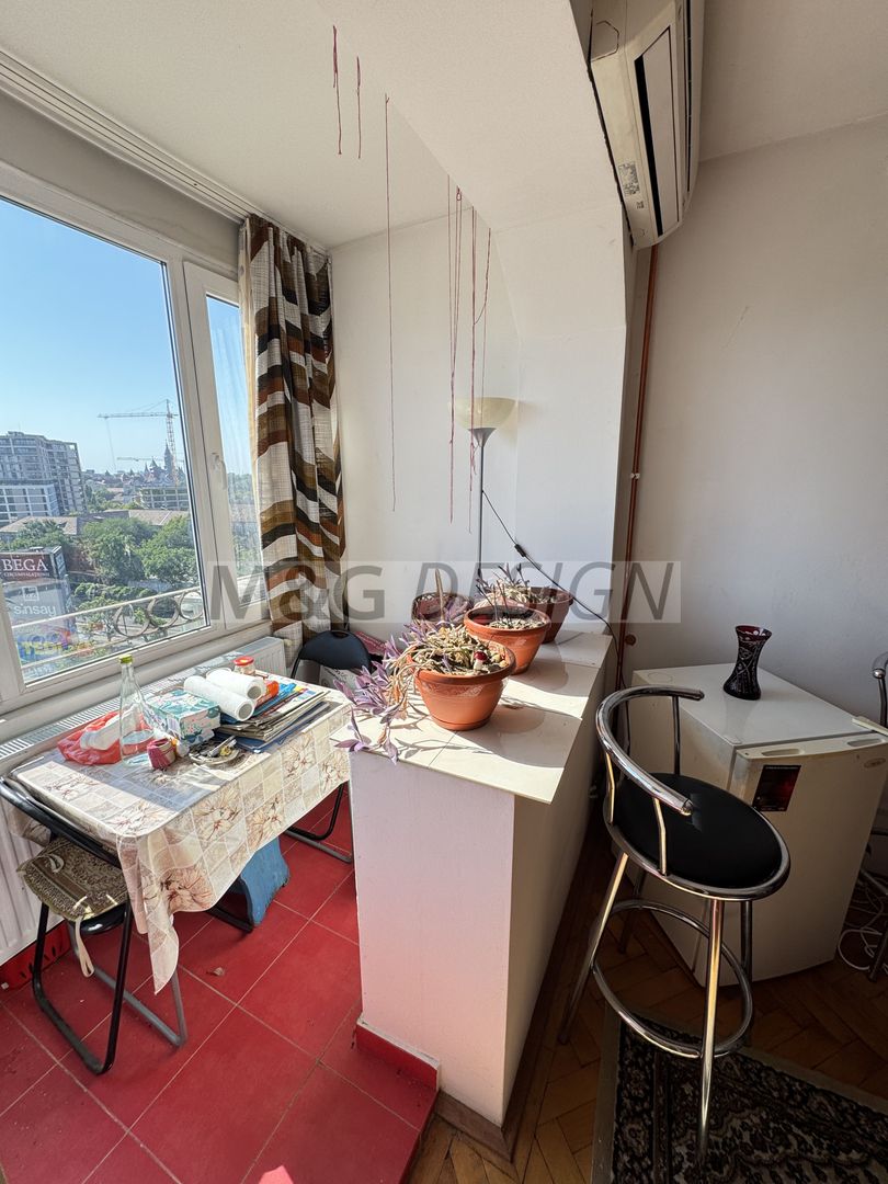 Apartament 1 camera zona Circumvalatiunii 5 min de Piata 700 - Poză 7