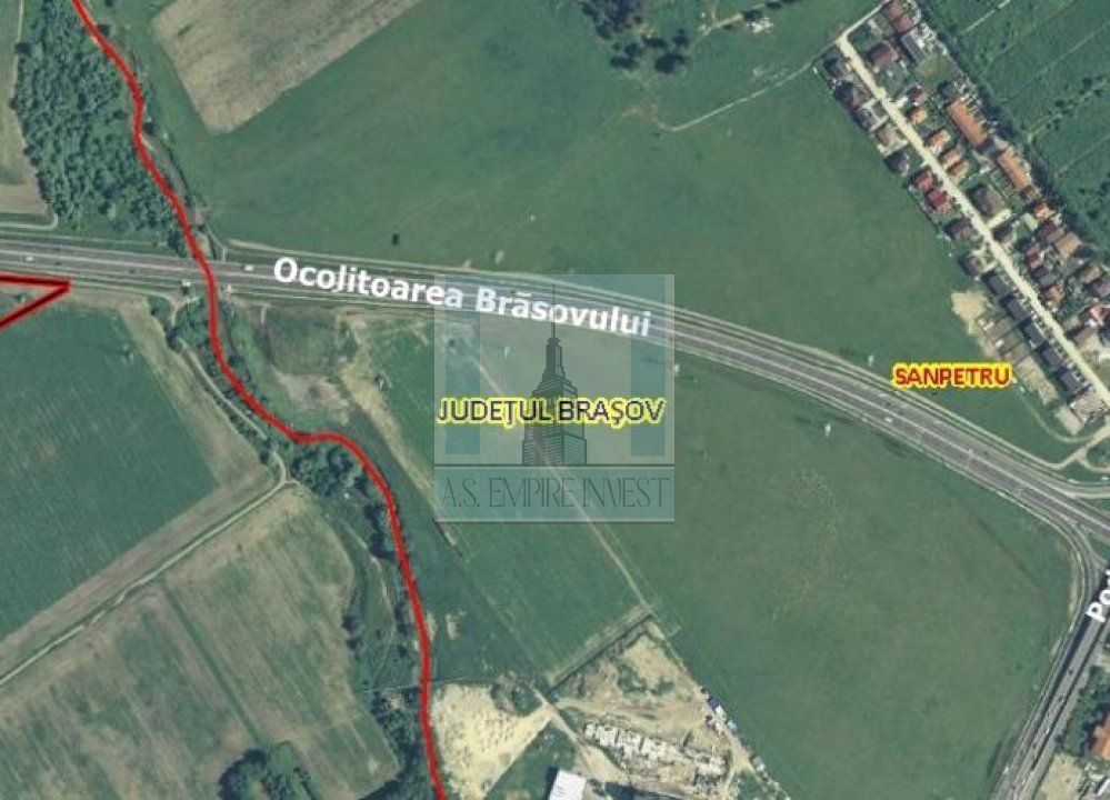 Teren intravilan 2,4 Ha - zona Tractorul (Rulmentul) - Poză 2