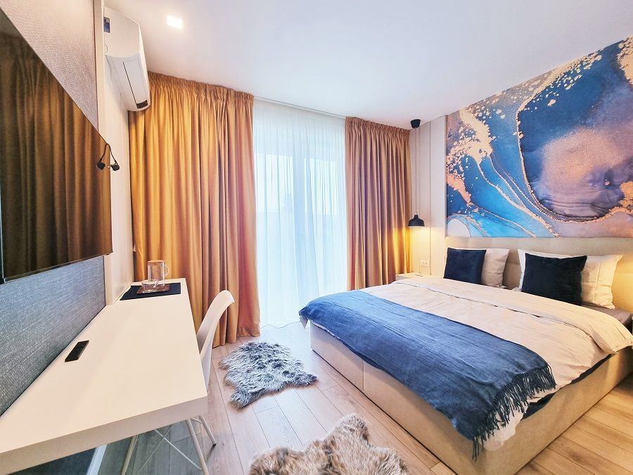Rental modern 3 rooms apartment | Baneasa-Sisesti | Free View | Parkin - Poză 3