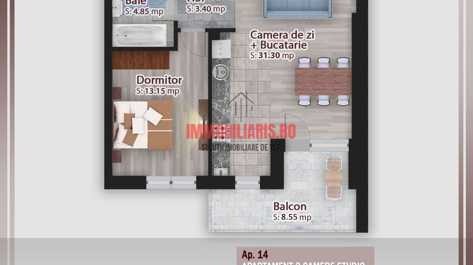 Cartierul Titan	Ansamblu - Finisaje Premium - Comision 0% - Schiță 2