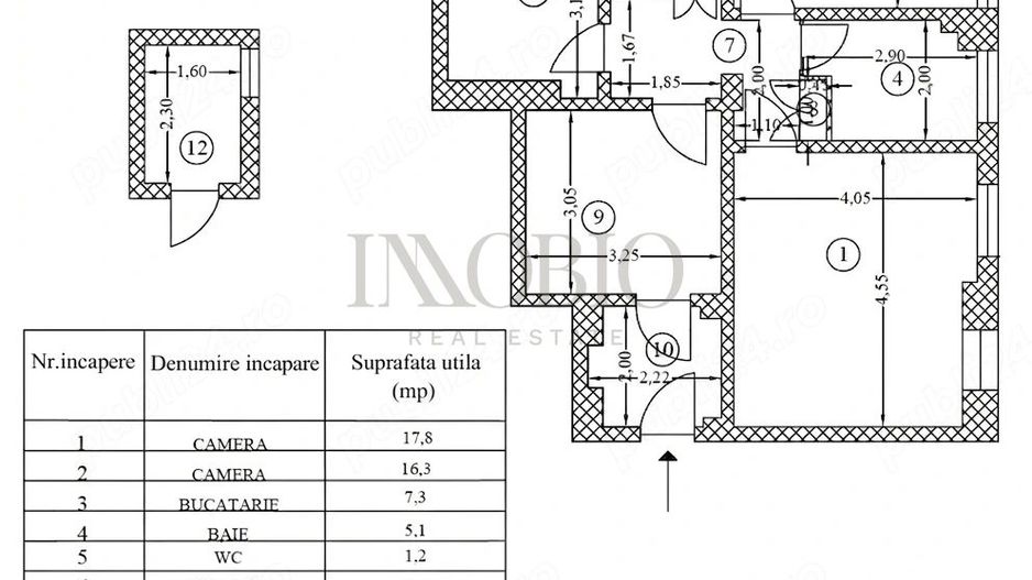 Apartament 3 camere – Parter Înalt | Ultracentral Universitate - Poză 11