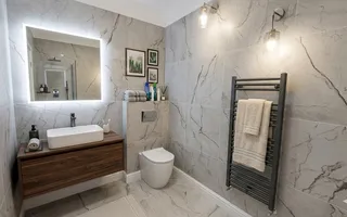 Apartament cu 2 camere 65,10 mp + 30 mp pod - vedere la muntii Caraiman Busteni - Poză 14