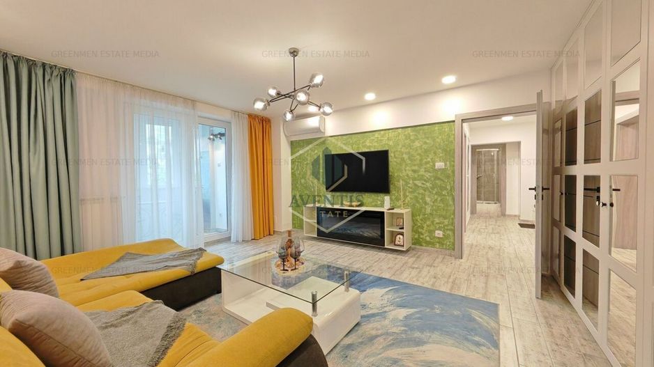 Apartament elegant cu 2 balcoane, Bd. Unirii – Burebista, mobilat modern - Poză 1