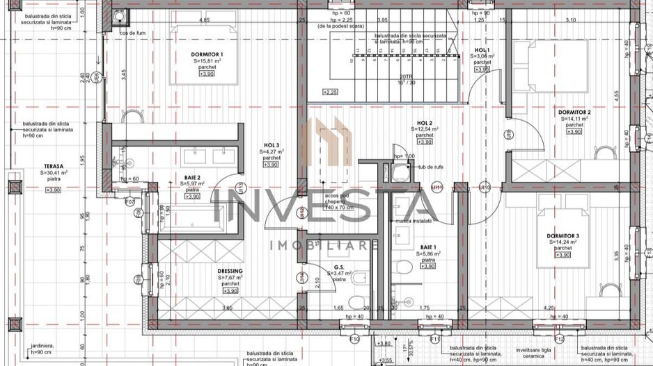 Casa individuala cu garaj dublu in Faget! 231 mp utili + 900 mp teren! - Poză 4