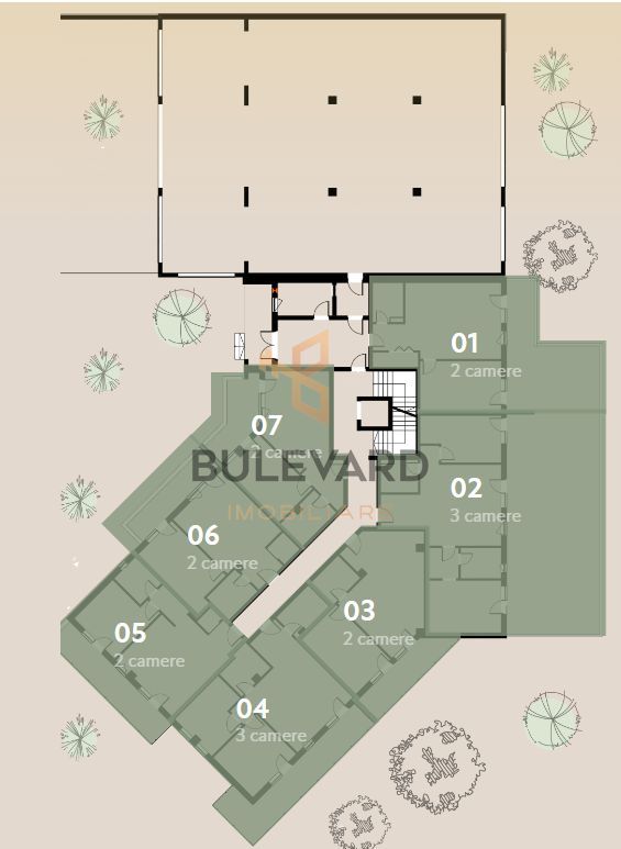 Apartament cu 3 camere, zona Vivo! - Poză 3