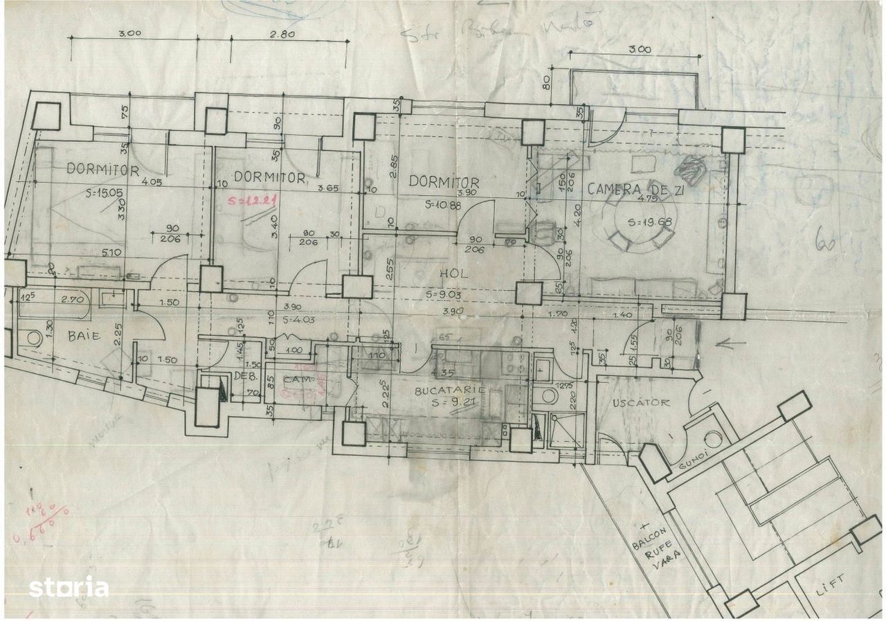 DE INCHIRIAT Apartament 4 camere Piața Unirii, cu parcare - Poză 19