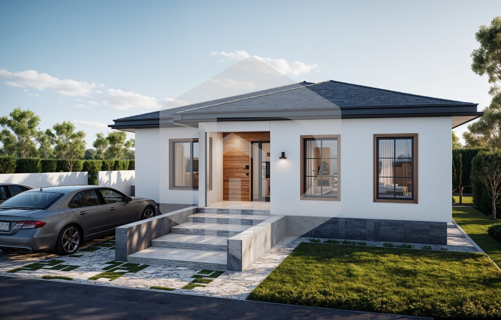 Casa 4 camere pe un singur nivel Tineretului Selimbar - Poză 1