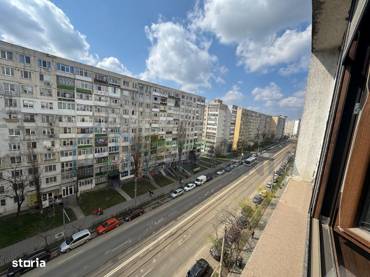 Apartament 3 camere, cartierul Alexandru cel Bun, Iași, vedere dublă - Poză 1