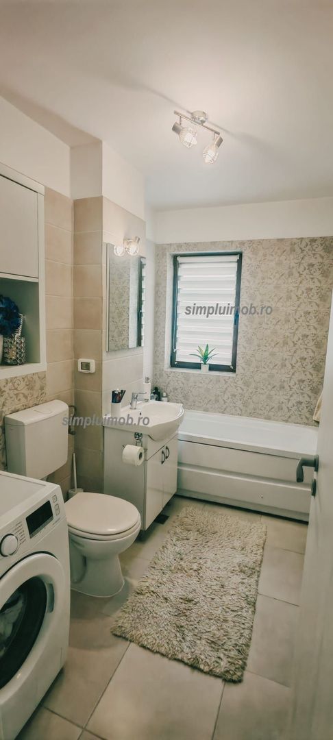 NOU 2 camere 60 mp mobilat utilat+2 parcari Popesti Leordeni IF - Poză 15