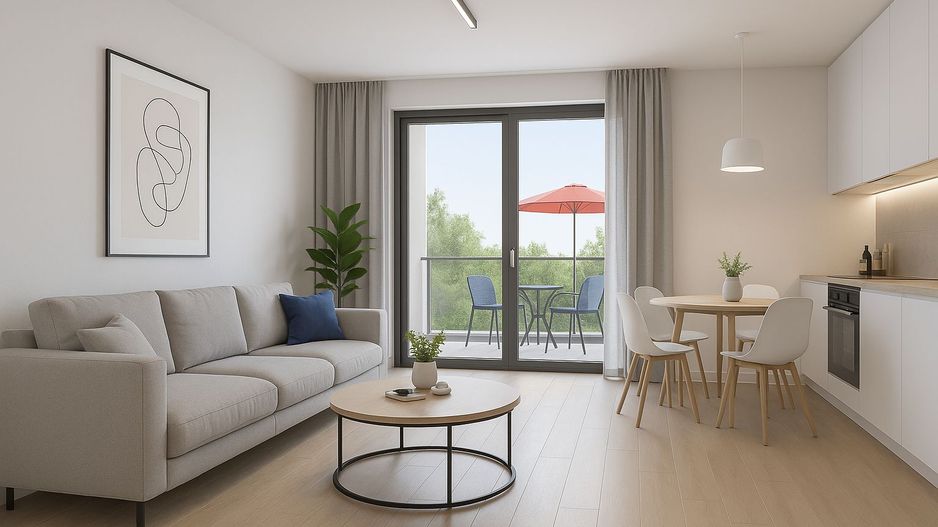 Apartament 2 camere -Decomandat-55mp-Comision 0% - Poză 2