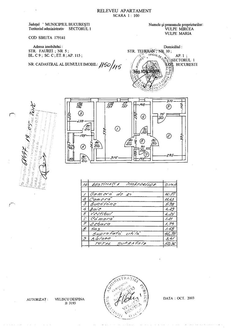 Apartament renovat complet, luminos, cu balcon închis și A/C,Pajura - Poză 4