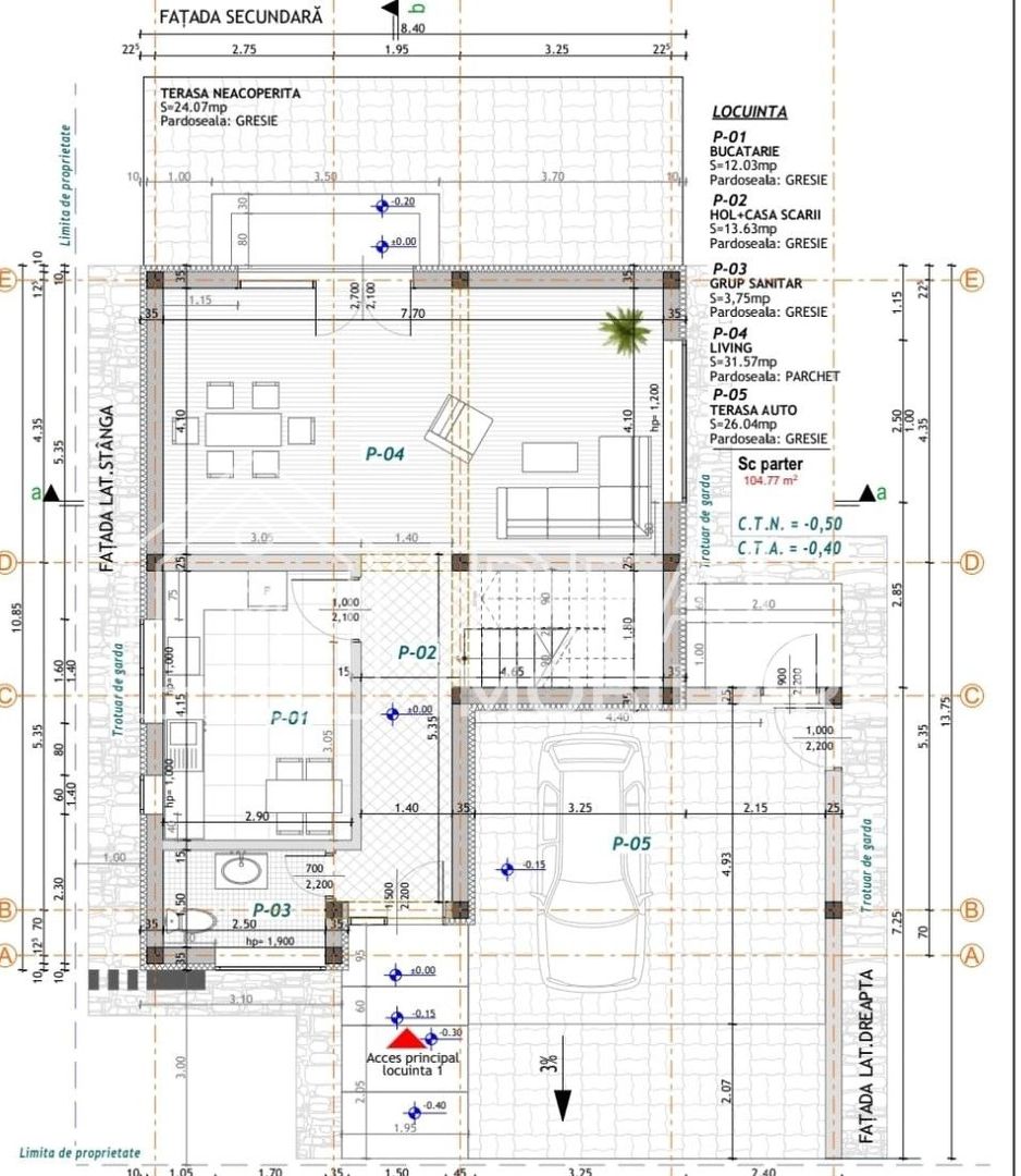 Casa Single cu 4 camere si 350 mp de curte, in Sura Mare - Schiță 20