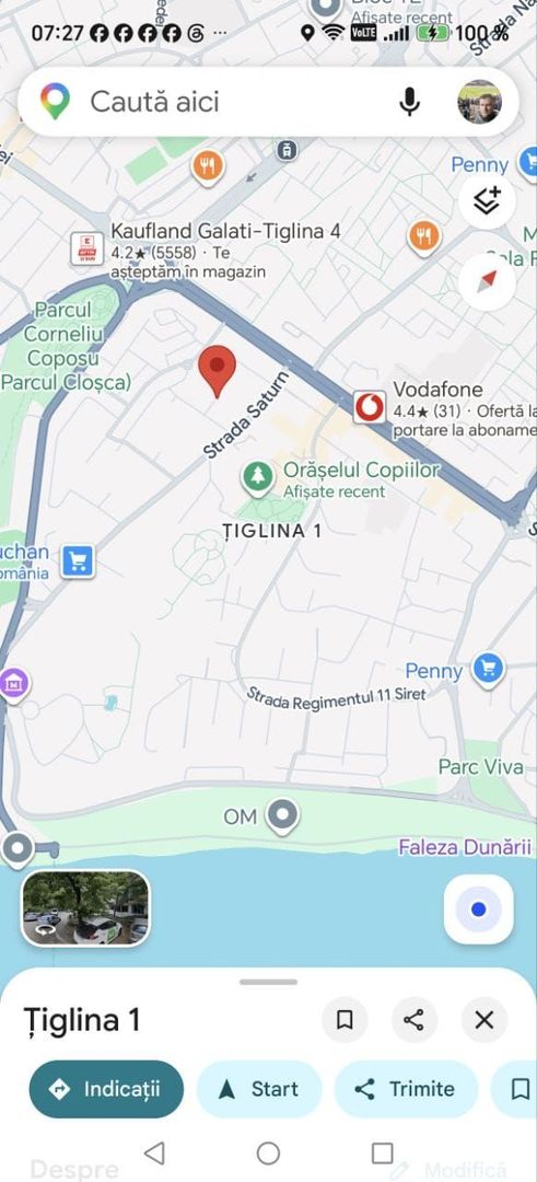 De inchiriat apartament cu 2 camere Tiglina 1, etaj 1, 400 euro - Poză 1
