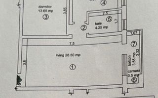 Apartament 2 camere- Calea Cisnădiei - Poză 7