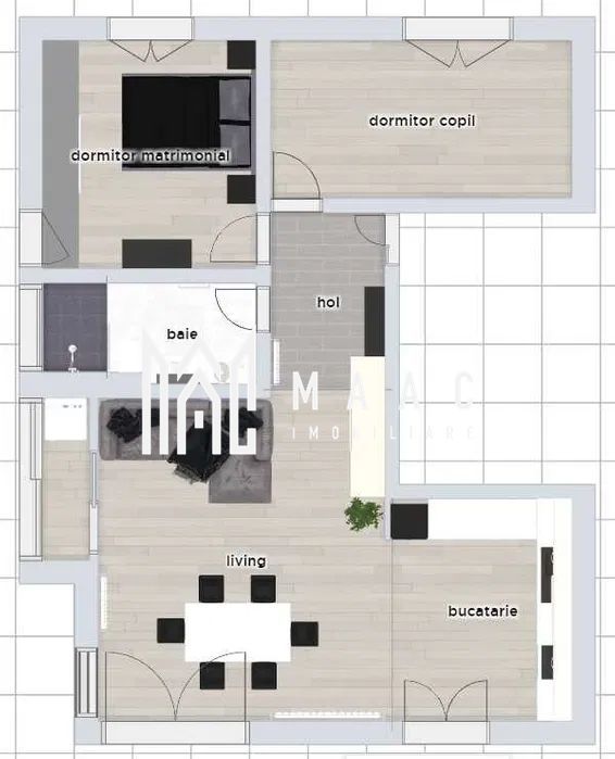 Apartament 3 camere I 83 MPU I 33 MP Curte I Parter - Poză 6