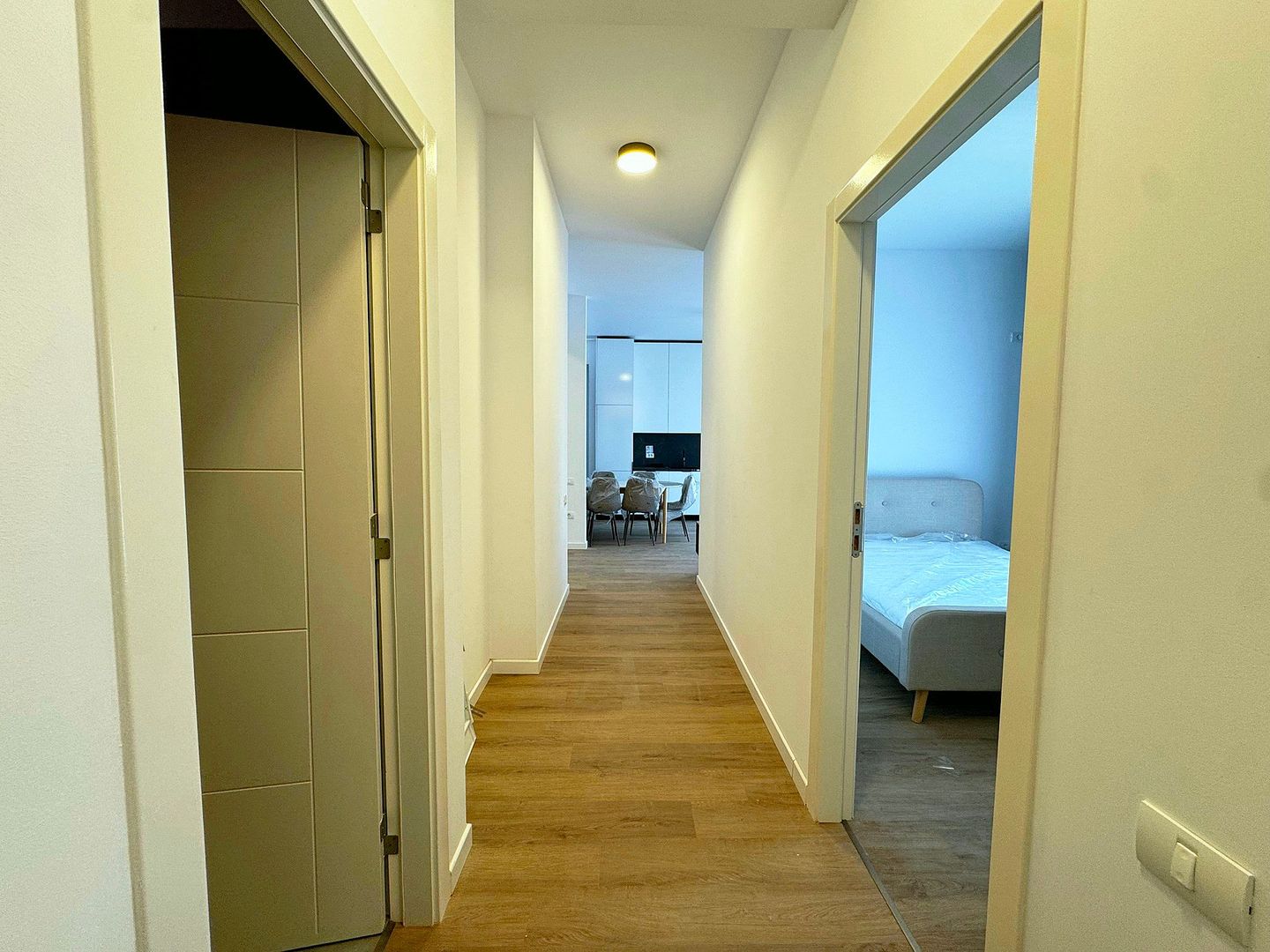 Apartament 3 camere nou, 80 mp + grădină 60 mp, parcare, Pipera, Sector 1 - Poză 8