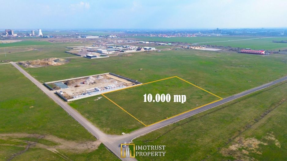 Teren industrial de vânzare 10.000 mp, PUZ aprobat, acces DN7 – Arad - Poză 2
