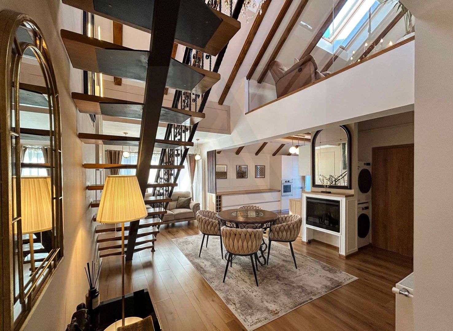 Penthouse lux 122 mp utili 4 camere 3 bai etaj 2 in Arhitectilor - Poză 7