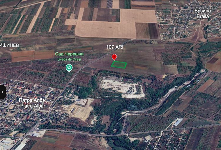 Teren 107 ari, Ialoveni, com. Mileștii Mici - Poză 5