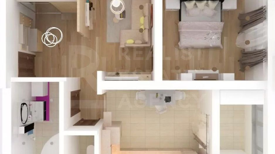 Vânzare, apartament, 2 camere, strada Nicolae Testemițeanu, Durlești - Poză 1