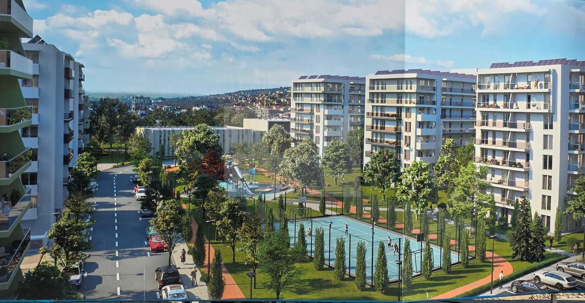 Vânzare apartament 3 camere in Elite City Cluj-Napoca, et 1, finisat - Poză 1