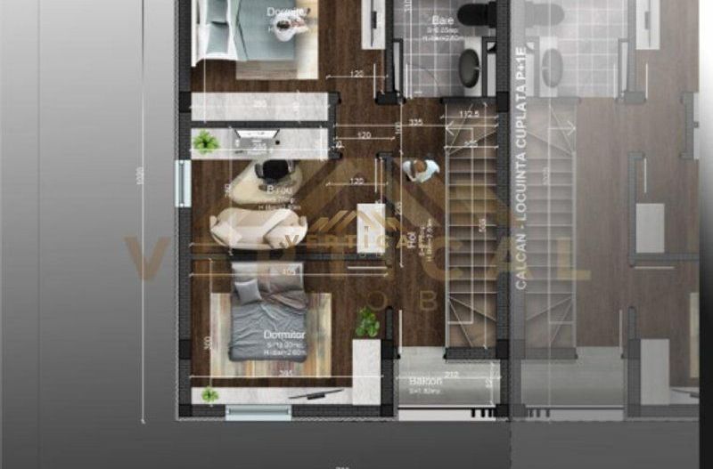 Duplex Superb 4 camere, 2 bai - Com Berceni, IF - Poză 5