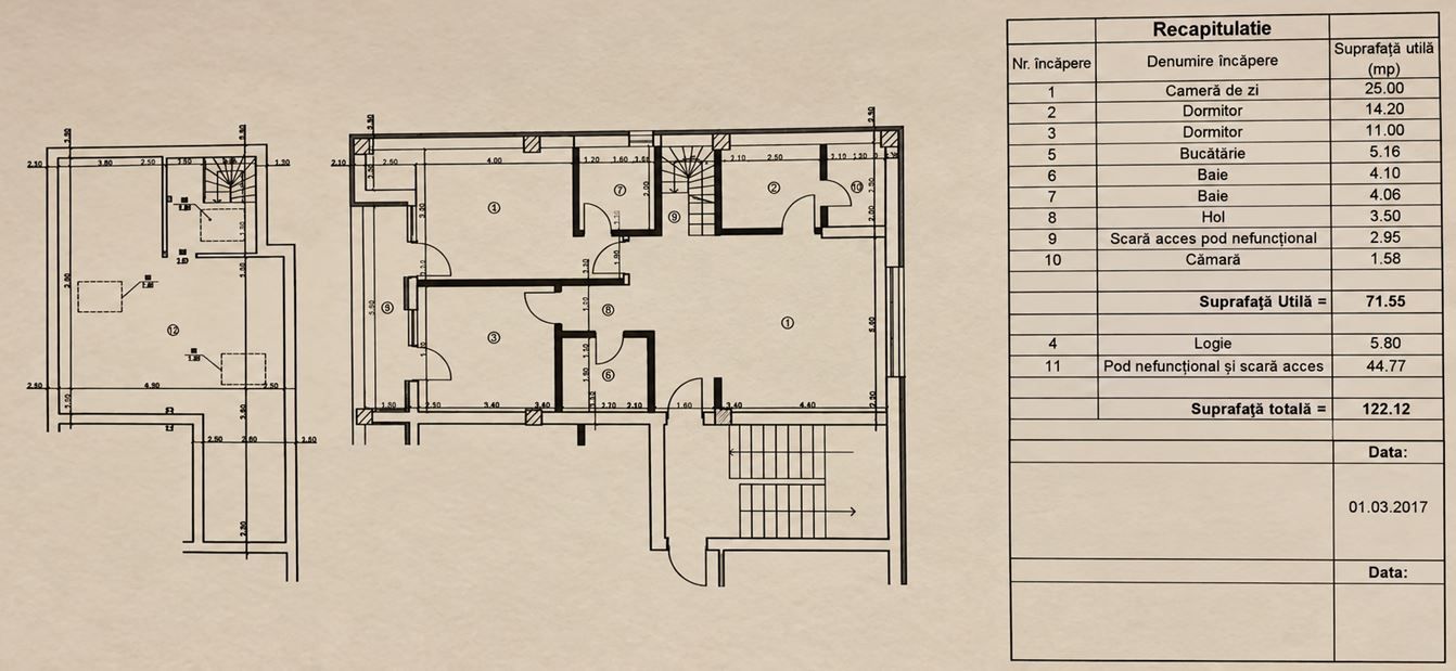 Apartament 4 camere, 116 mp, 2 niveluri – Nicolae Tonitza - Poză 42