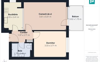 Închiriere 2 Camere | Nusco City Faza 2 - Poză 8