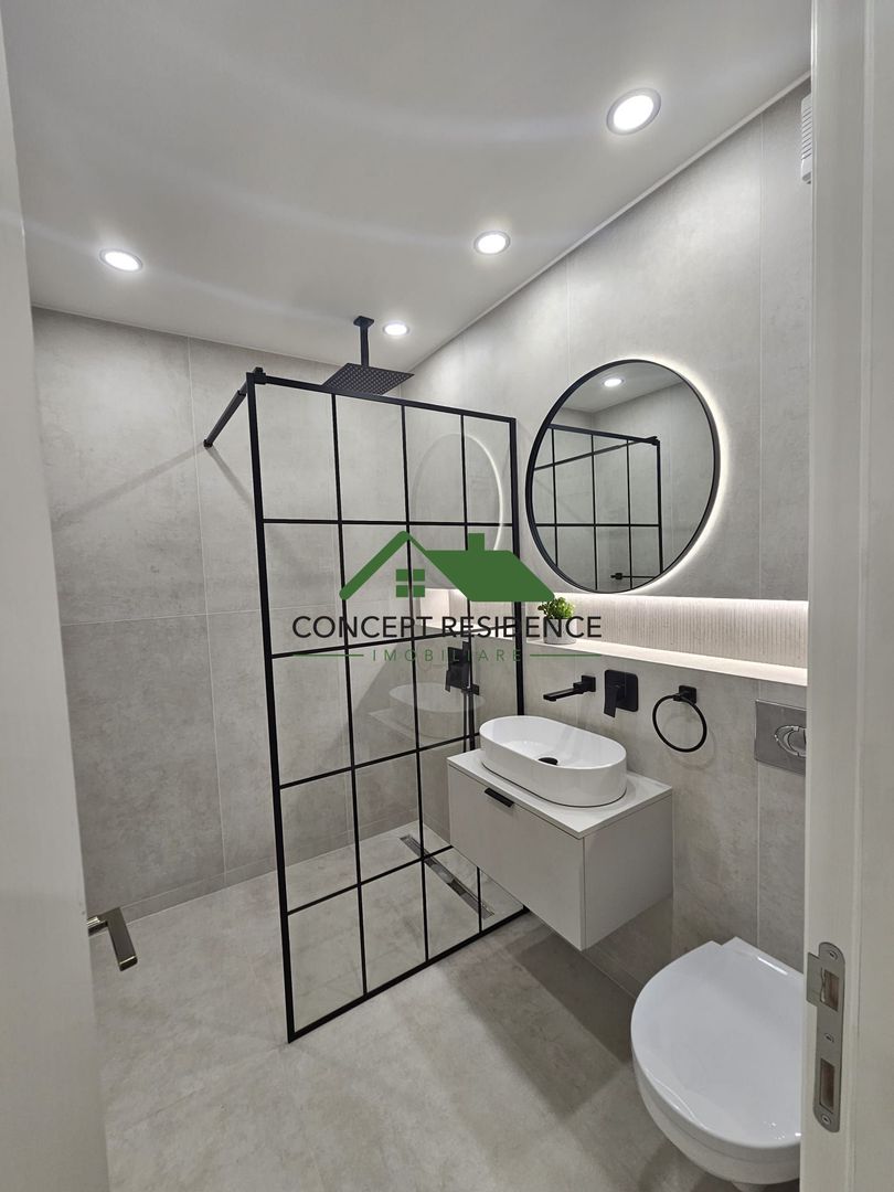 2 camere superfinisat, 37 mp + 2 balcoane – Transilvaniei - Poză 6