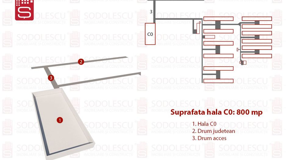 Vanzare hale Mosnita Noua-fosta Ferma 7 - Poză 7