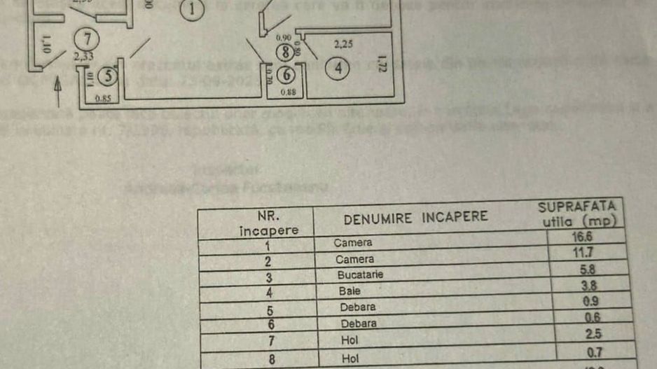 Apartament 2 camere,  Mazepa 1, parter - Poză 2