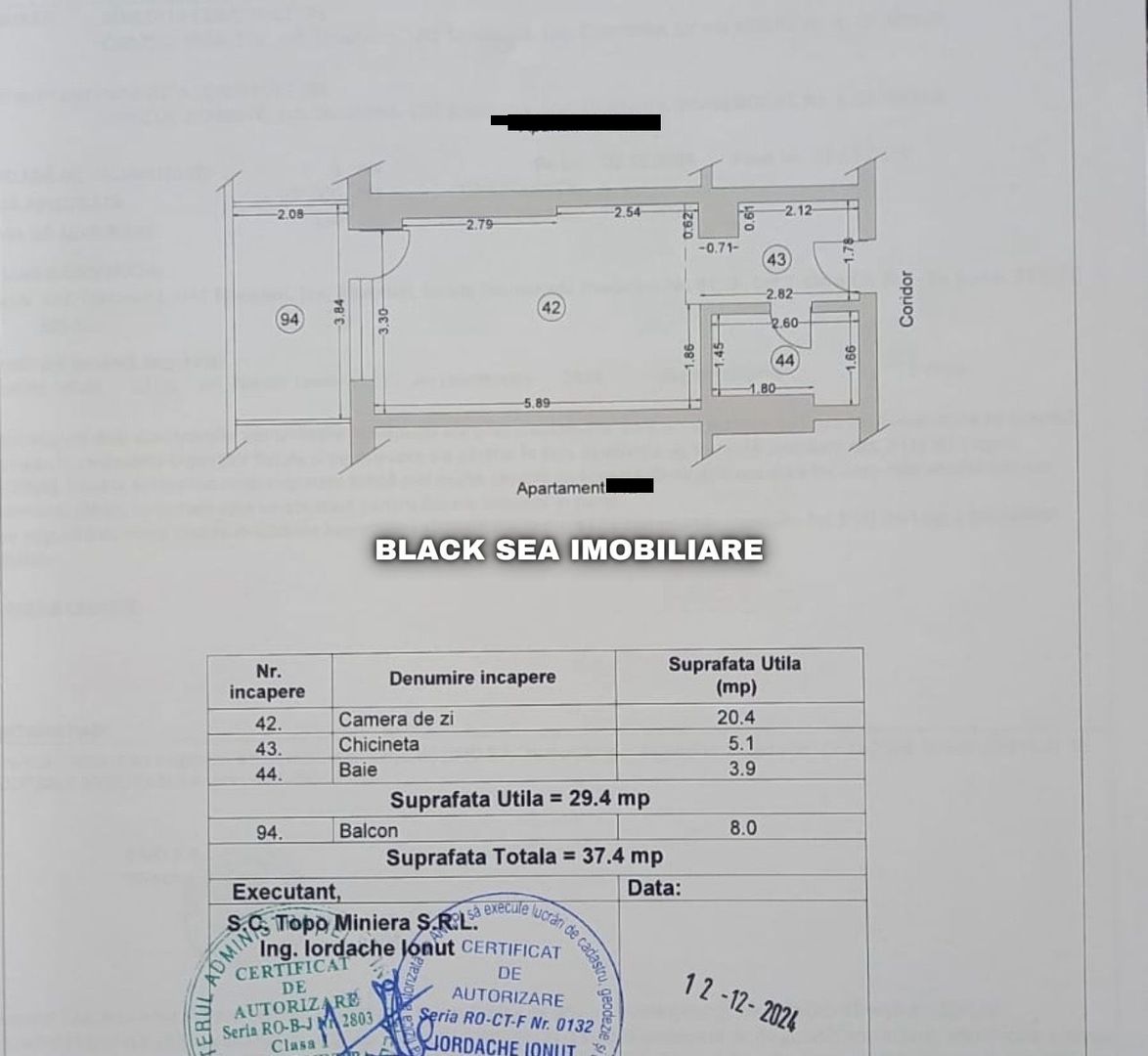 Studio Exclusivist in Mamaia Nord l Prima Linie - Parcare Privata - Poză 11