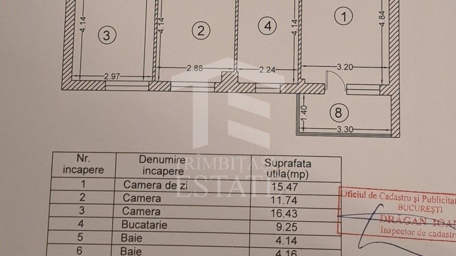 Camin impecabil | Centrala proprie | Parcare - Poză 20