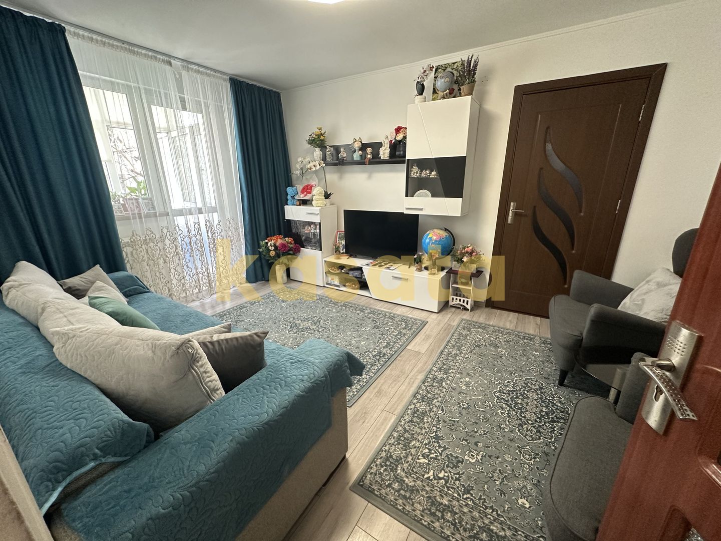 3 Camere 🏢 | Veteranilor 📍 | Etaj intermediar ⬆️ | Centrala 🔥 - Poză 1