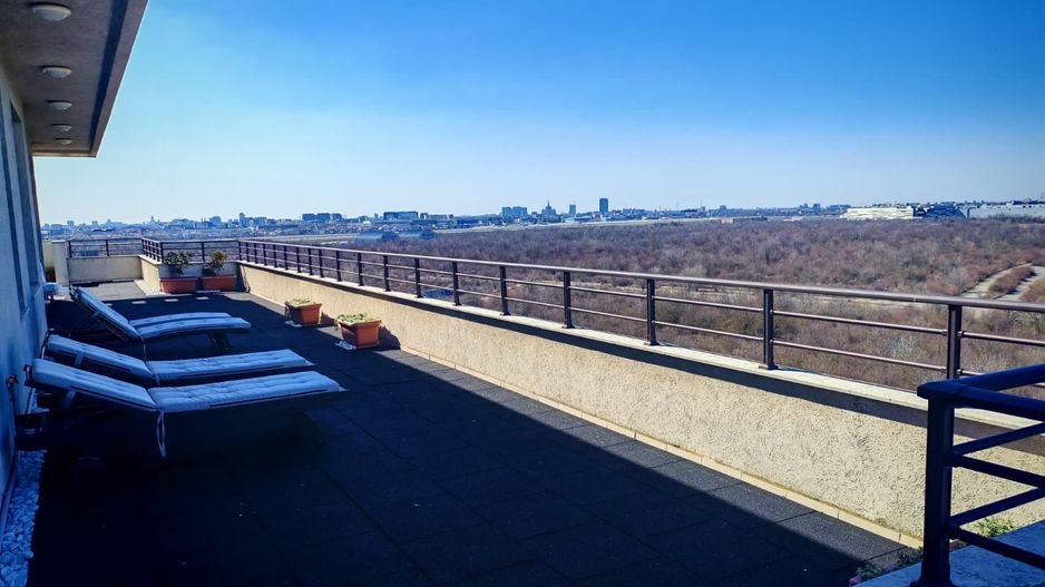 Penthouse 5 camere 250 mp lângă Ambasada SUA , zona Băneasa București - Poză 28