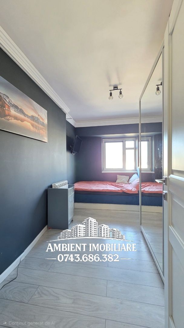 Apartament cu 3 camere, etaj 2, mobilat și utilat, VASLUI zona Crucea-Gării; - Poză 14