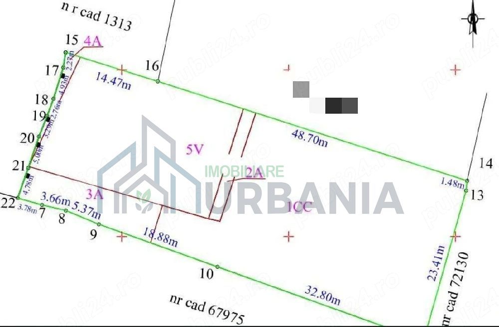 proprietar, vand teren intravilan in ciurea - Poză 1
