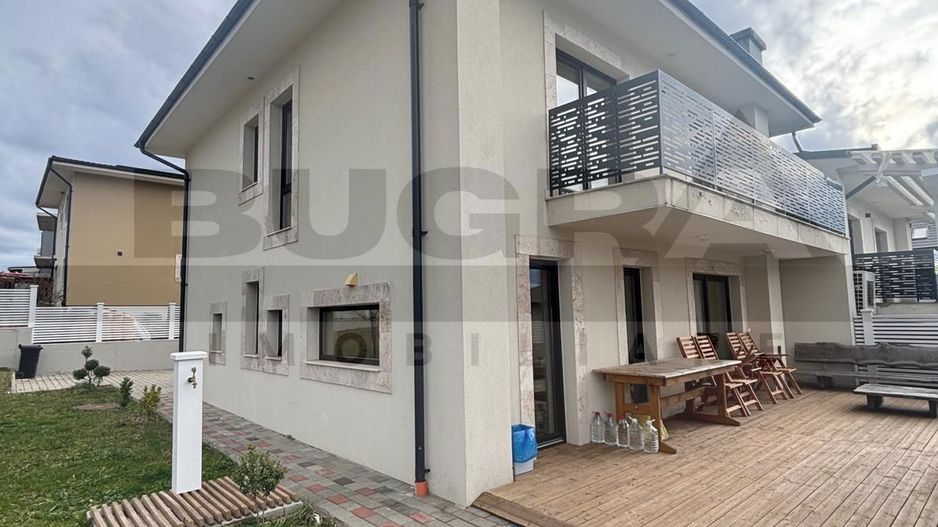 Casa moderna 126 mp utili, livada, 4 parcari, Borhanci - Poză 1