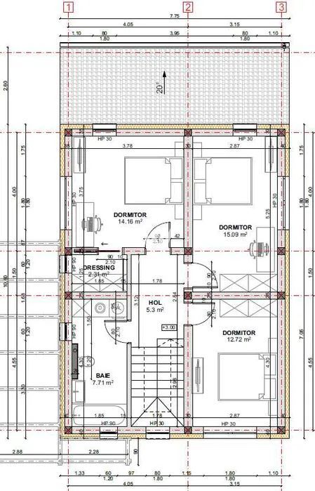 Casa individuala Sura MICA - Schiță 8