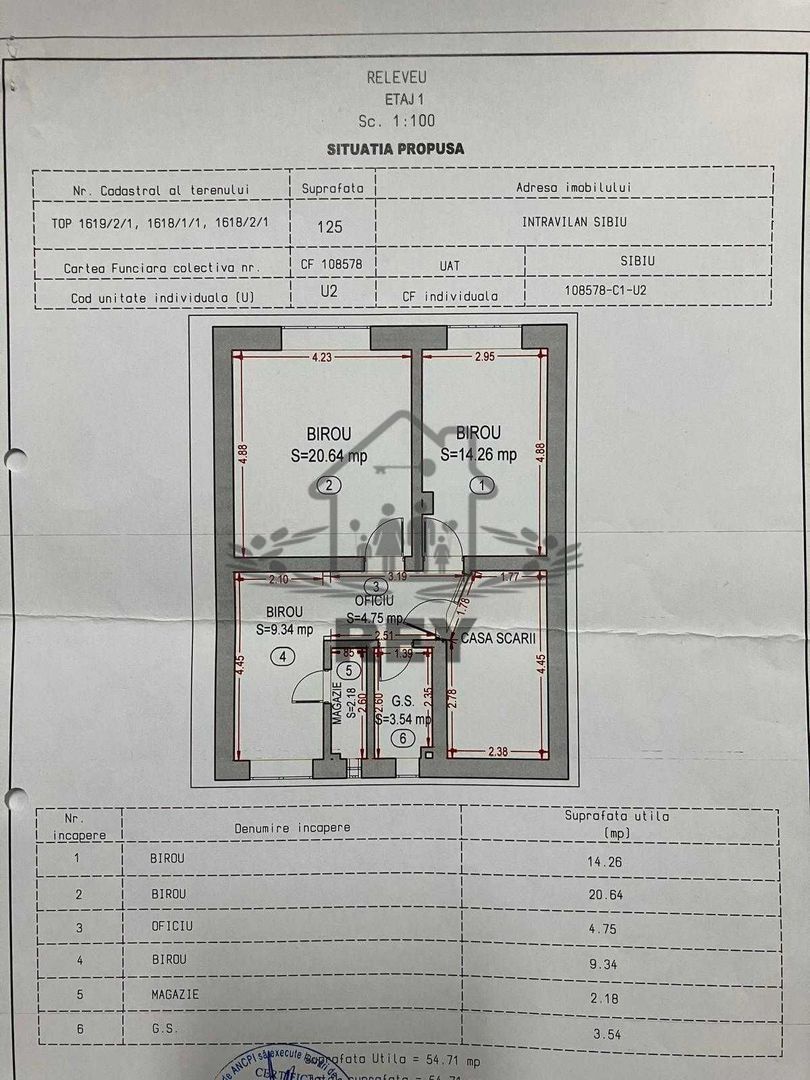 Imobil 3 niveluri, renovat, cu spațiu comercial si 2 ap.- Bd. Victoriei - Poză 22