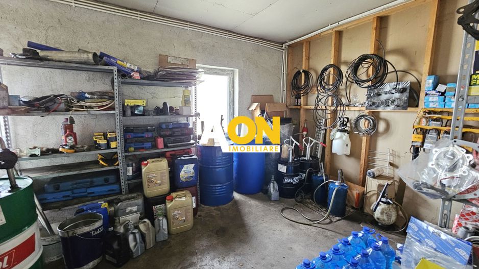 Hala amenajata ca service, 580 mp hala, 5175 mp teren, zona Ciugud - Poză 11