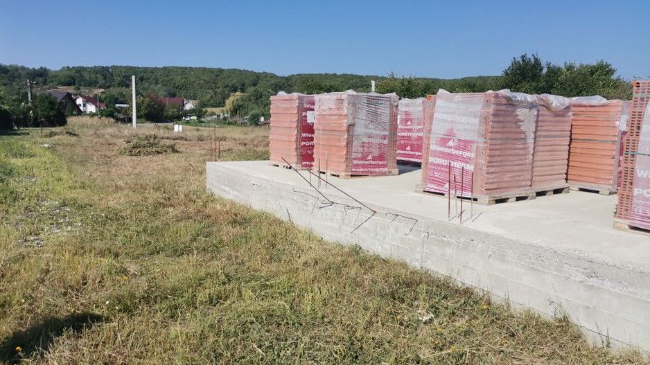 Vanzare teren Smeura cu AC si casa in constructie - Poză 3