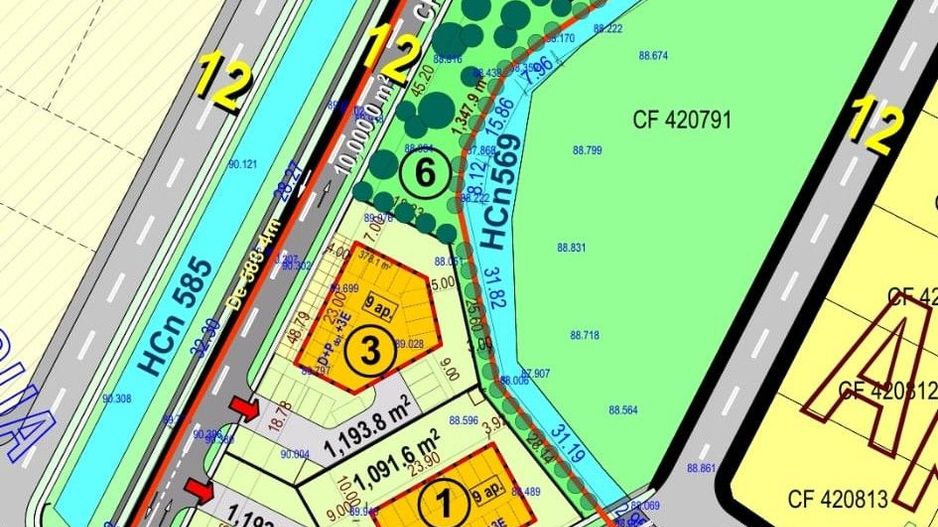 PUZ locuinte colective Moșnița Nouă - Poză 4