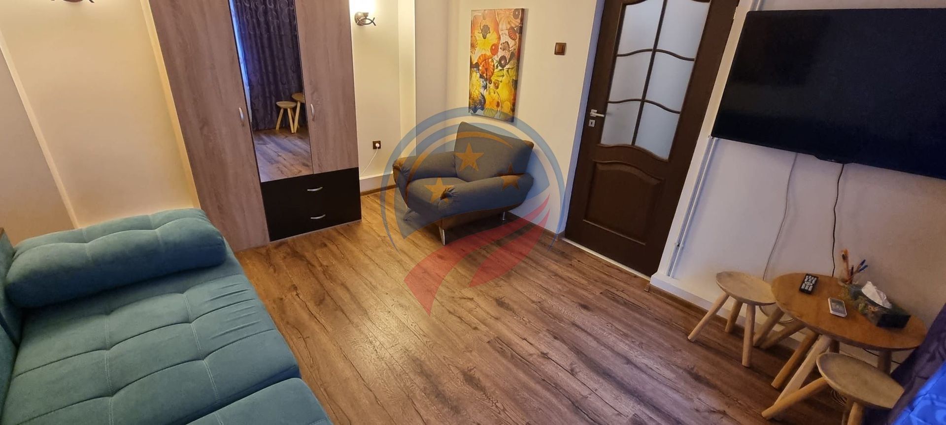 Garsonieră de închiriat Craiova centru, 24 mp, mobilată, aer condiționat - Poză 5