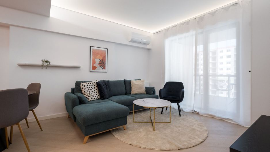 COMISION 0% - Apartament superb mobilat-utilat parcare subterana inclusa - Poză 1