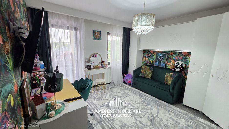 VILĂ individuală P+1E, teren 450 mp, mobilată, VASLUI, M. Grecilor - zona LCL; - Poză 16