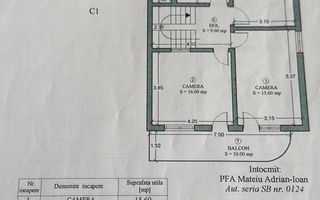 Casa cu Pivniță și mansardă 210 mp utili-Selimbar, Sibiu - Schiță 12