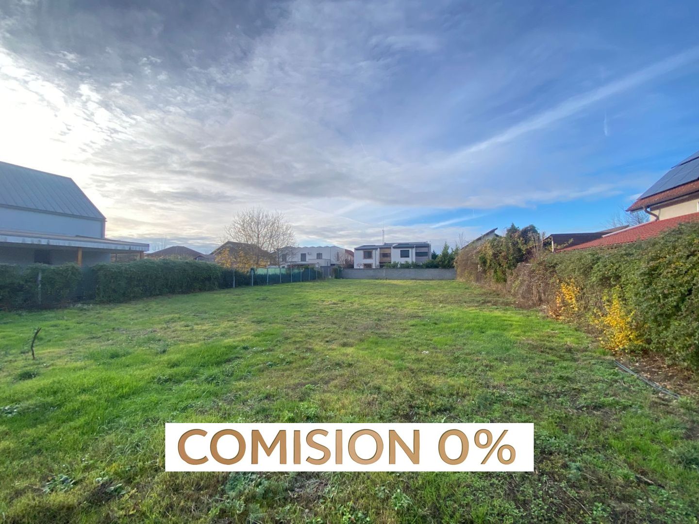 Teren Intravilan, 1000mp, 20m Front, Casa ind, Dumbravita, Comision 0 - Poză 1