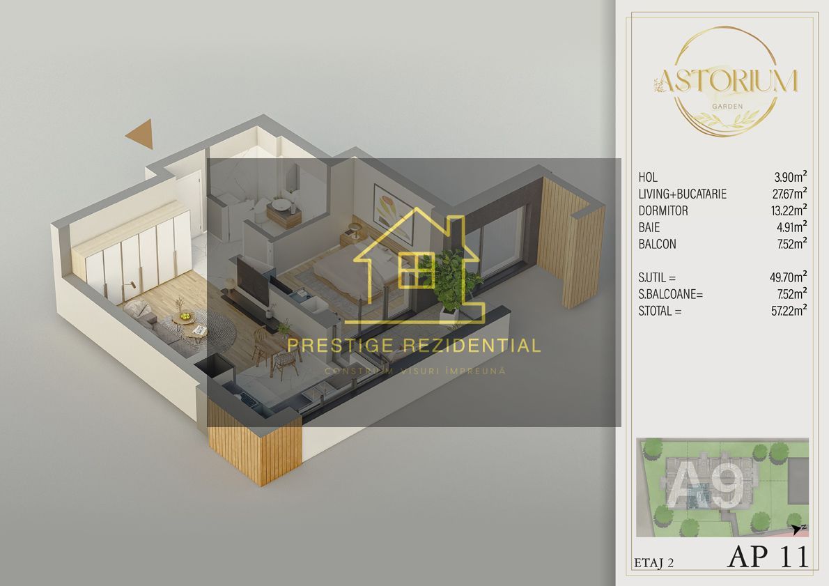 Apartament 2 cam,Piscina, Direct Dez, Comision 0, Titan - Poză 1